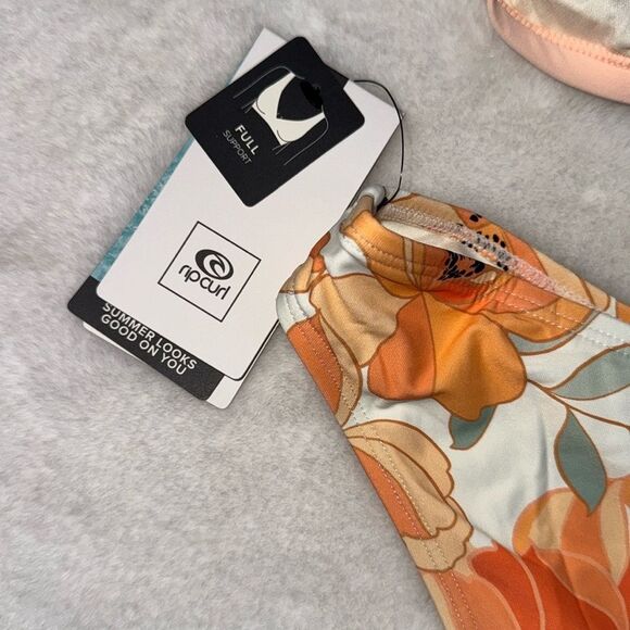 NWT Rip Curl Papaya Punch Halter Top and Bottom Set Medium - Picture 6 of 9